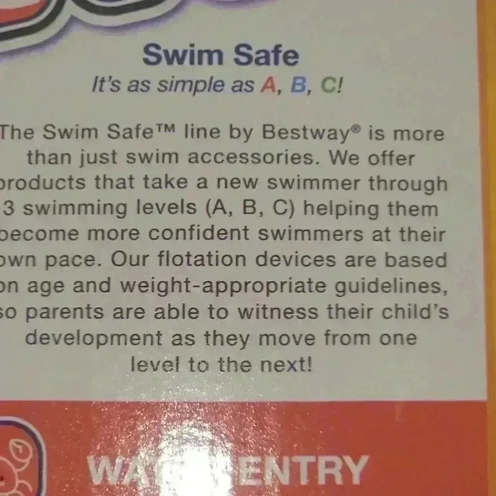 Swim Safe Wondersplash Round 3 Ring Baby Float 0-1 Years